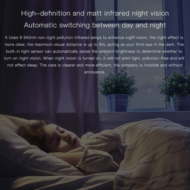 CAMSOY S1 HD 1280 x 720P 140 Degree Wide Angle Wireless WiFi Intelligent Surveillance Camera by CAMSOY