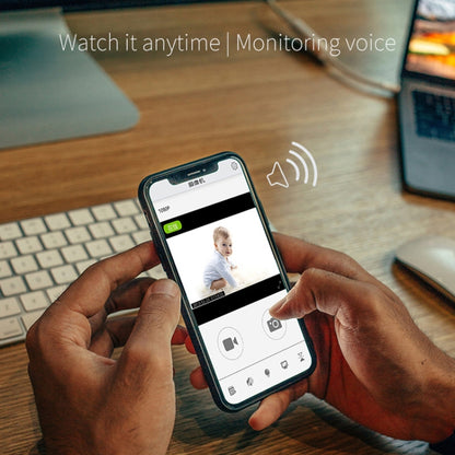 CAMSOY S6 HD 1280 x 720P 70 Degree Wide Angle Wearable Wireless WiFi Intelligent Surveillance Camera, Support Infrared Right Vision & Motion Detection Alarm & Loop Recording(White) by CAMSOY