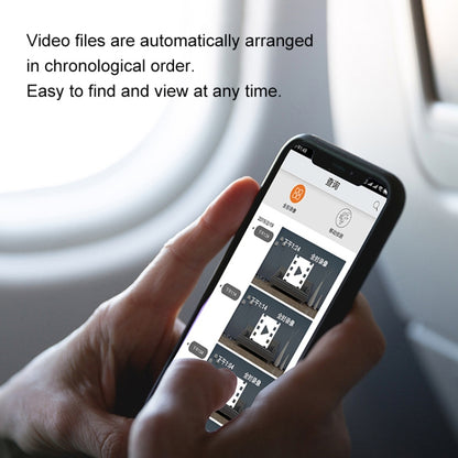 CAMSOY S6 HD 1280 x 720P 70 Degree Wide Angle Wearable Wireless WiFi Intelligent Surveillance Camera, Support Infrared Right Vision & Motion Detection Alarm & Loop Recording(White) by CAMSOY