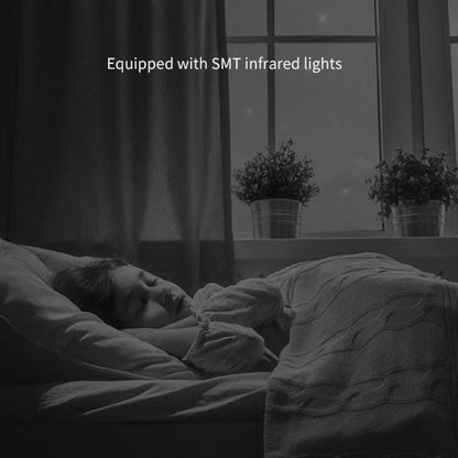 CAMSOY S6 HD 1280 x 720P 70 Degree Wide Angle Wearable Wireless WiFi Intelligent Surveillance Camera, Support Infrared Right Vision & Motion Detection Alarm & Loop Recording(White) by CAMSOY