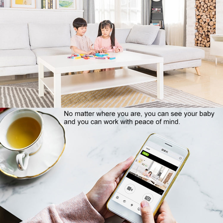 CAMSOY S8 HD 1280 x 720P 140 Degree Wide Angle Wireless WiFi Intelligent Surveillance Camera, Support Photosensitive Automatic Right Vision & Motion Detection & Loop Recording by CAMSOY