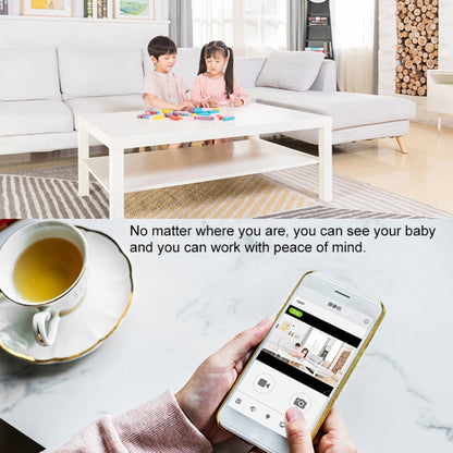 CAMSOY S8 HD 1280 x 720P 140 Degree Wide Angle Wireless WiFi Intelligent Surveillance Camera, Support Photosensitive Automatic Right Vision & Motion Detection & Loop Recording by CAMSOY