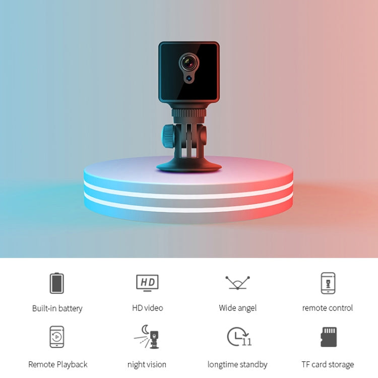 CAMSOY S8 HD 1280 x 720P 140 Degree Wide Angle Wireless WiFi Intelligent Surveillance Camera, Support Photosensitive Automatic Right Vision & Motion Detection & Loop Recording by CAMSOY