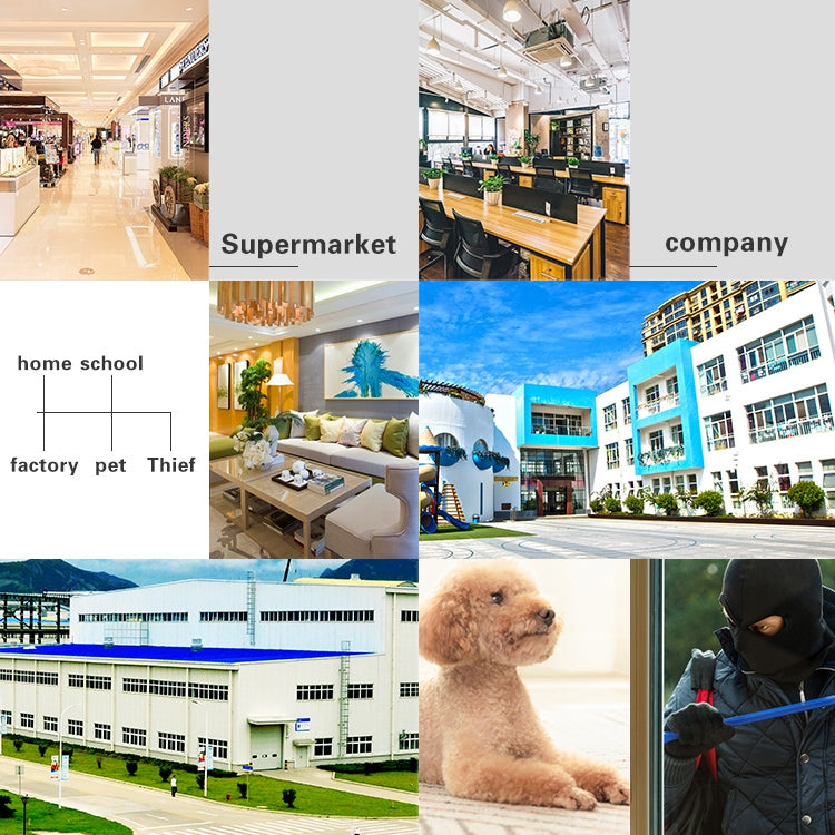 DP16 2.0 Megapixel 42 LEDs Garden Light Smart Camera, Support Motion Detection / Night Vision / Voice Intercom / TF Card, US Plug by bashfashion