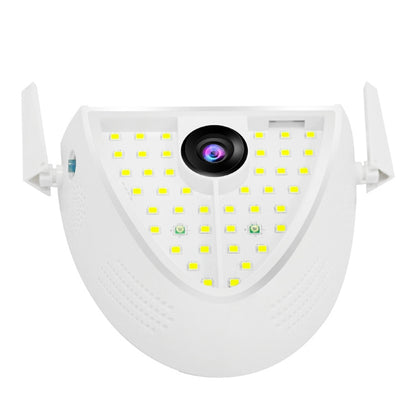 DP16 2.0 Megapixel 42 LEDs Garden Light Smart Camera, Support Motion Detection / Night Vision / Voice Intercom / TF Card, UK Plug by bashfashion