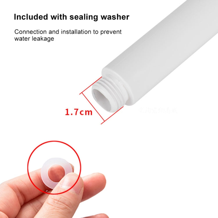 Pet Shower Nozzle Massage Shower, with Hose Universal Joint (Grey) by bashfashion