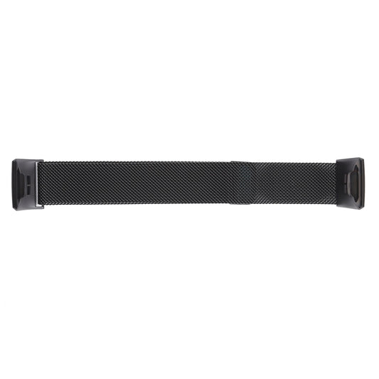Metal Watch Band for Fitbit Charge 3(Black) by bashfashion