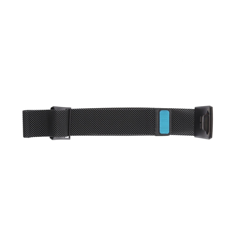 Metal Watch Band for Fitbit Charge 3(Black) by bashfashion