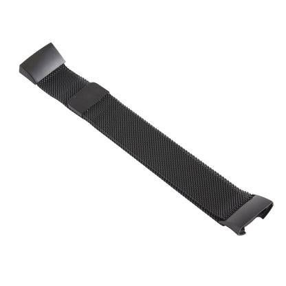 Metal Watch Band for Fitbit Charge 3(Black) by bashfashion
