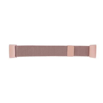 Metal Watch Band for Fitbit Charge 3(Rose Gold) by bashfashion