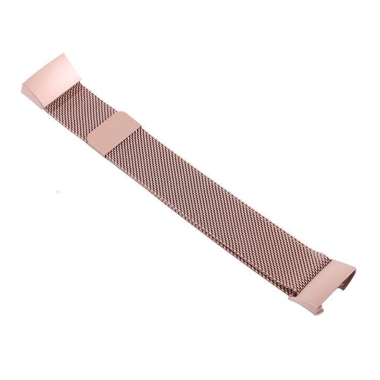 Metal Watch Band for Fitbit Charge 3(Rose Gold) by bashfashion