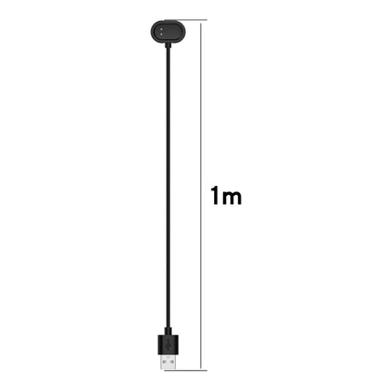 For Realme Band 2 Magnetic Charging Cable(Black) by bashfashion