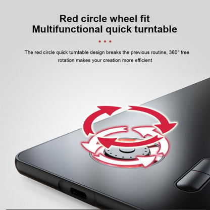 VEIKK A15PRO 10x6 inch 5080 LPI Type-C Interface Smart Touch Electronic Graphic Tablet (Grey) by VEIKK