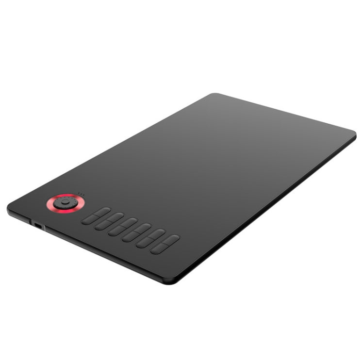 VEIKK A15PRO 10x6 inch 5080 LPI Type-C Interface Smart Touch Electronic Graphic Tablet (Red) by VEIKK