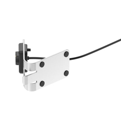 For Amazfit GTR3 / GTR3 Pro / GTS3 Rotatable Magnetic Metal Charging Base(Silver) by bashfashion