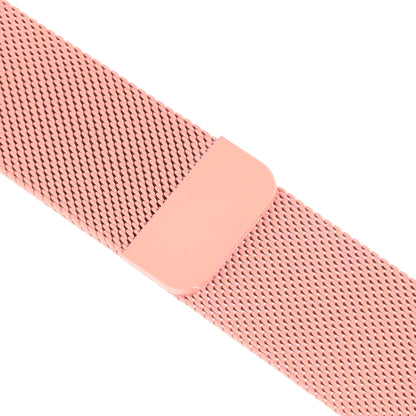Milanese Loop Magnetic Stainless Steel Watch Band for Apple Watch Ultra 49mm&Watch Ultra 2 49mm / Series 10 46mm / 9&8&7 45mm / SE 3&SE 2&6&SE&5&4 44mm / 3&2&1 42mm(Pink) by bashfashion