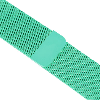 Milanese Loop Magnetic Stainless Steel Watch Band for Apple Watch Ultra 49mm&Watch Ultra 2 49mm / Series 10 46mm / 9&8&7 45mm / SE 3&SE 2&6&SE&5&4 44mm / 3&2&1 42mm(Mint Green) by bashfashion