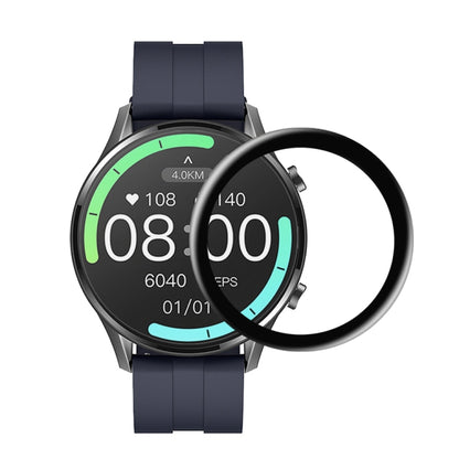 Curved 3D Composite Material Soft Film Screen Protector For Xiaomi IMILAB W12 (Black) by bashfashion