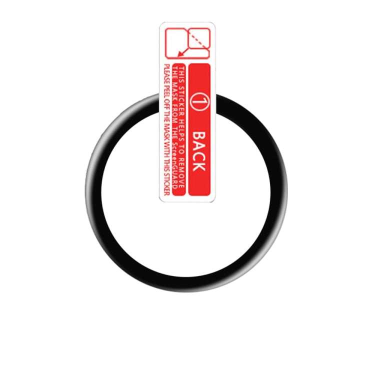 Curved 3D Composite Material Soft Film Screen Protector For Xiaomi IMILAB W12 (Black) by bashfashion