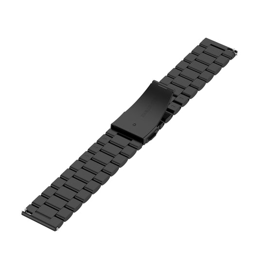 18mm Steel Wrist Strap Watch Band for Fossil Female Sport / Charter HR / Gen 4 Q Venture HR(Black) by bashfashion
