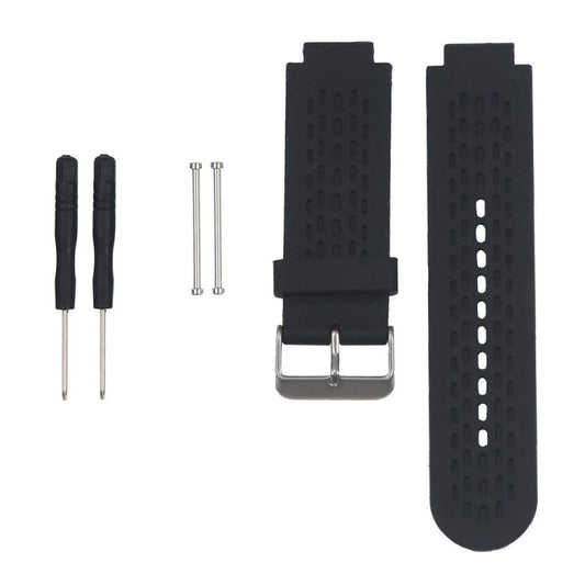 Silicone Sport Watch Band for Garmin Approach S2 / S4(Black) by bashfashion
