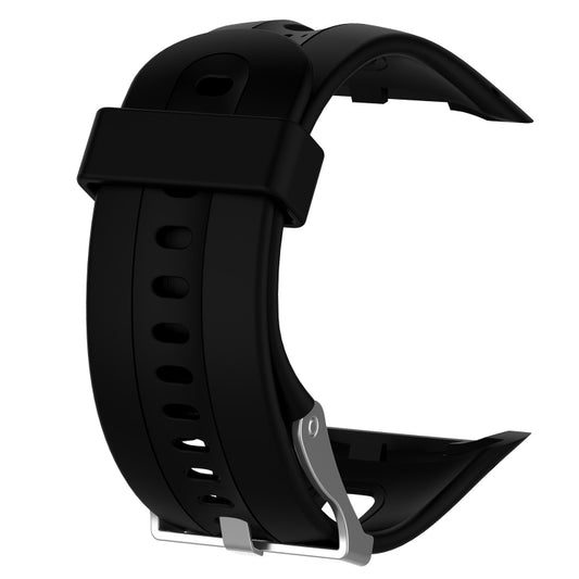 Male Style Silicone Sport Watch Band for Garmin Forerunner 10 / 15(Black) by bashfashion