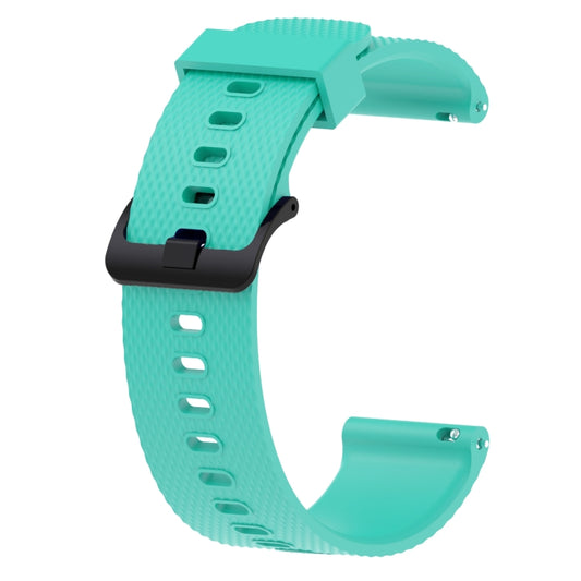 Silicone Sport Watch Band for Garmin Vivoactive 3 20mm(Mint Green) by bashfashion