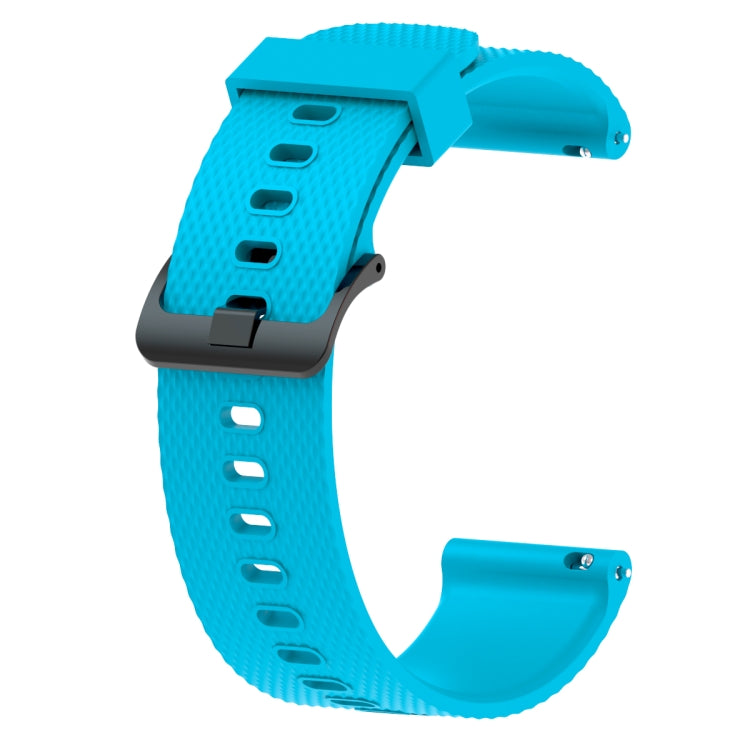 Silicone Sport Watch Band for Garmin Vivoactive 3 20mm(Sky Blue) by bashfashion