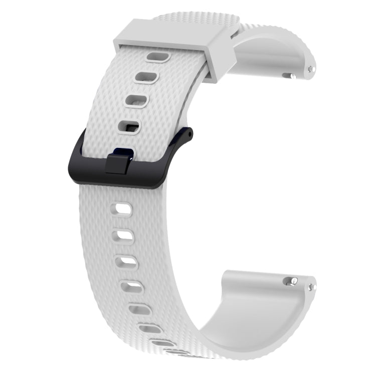 Silicone Sport Watch Band for Garmin Vivoactive 3 20mm(White) by bashfashion
