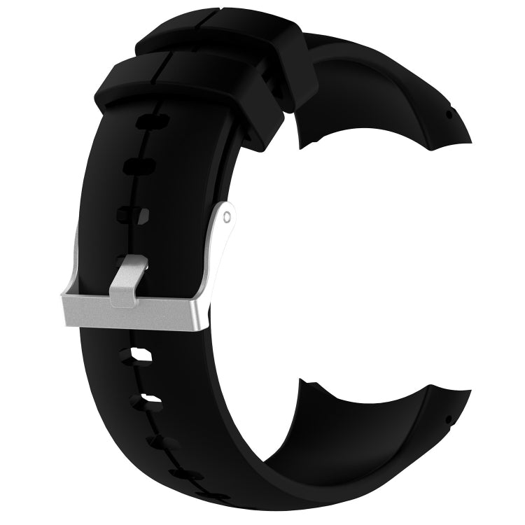Silicone Watch Band for SUUNTO Spartan Ultra(Black) by bashfashion
