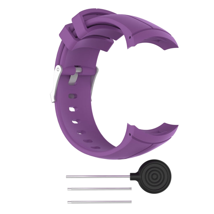 Silicone Watch Band for SUUNTO Spartan Ultra(Purple) by bashfashion