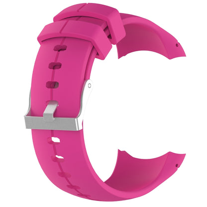 Silicone Watch Band for SUUNTO Spartan Ultra(Rose Red) by bashfashion