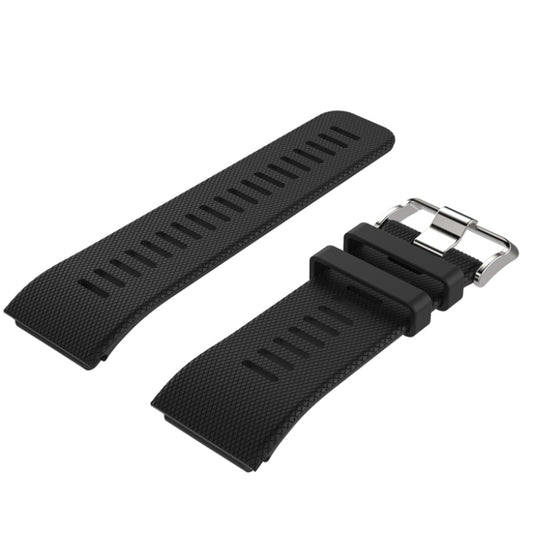 Silicone Sport Watch Band for Garmin Vivoactive HR(Black) by bashfashion