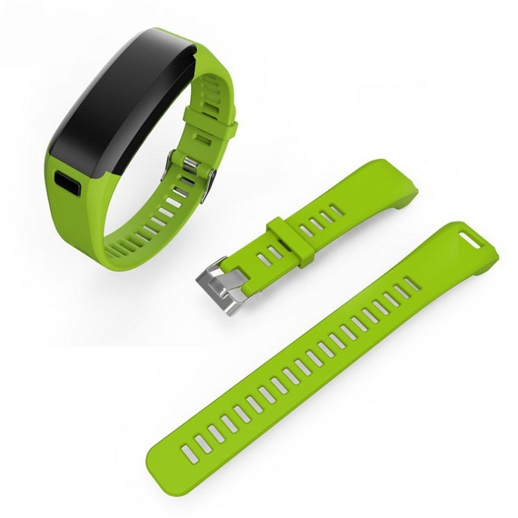 Silicone Sport Watch Band for Garmin Vivosmart HR(Green) by bashfashion