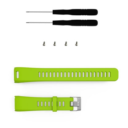 Silicone Sport Watch Band for Garmin Vivosmart HR(Green) by bashfashion