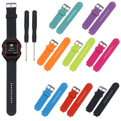 Male Adjustable Watch Band for Garmin Forerunner 25(Black) by bashfashion