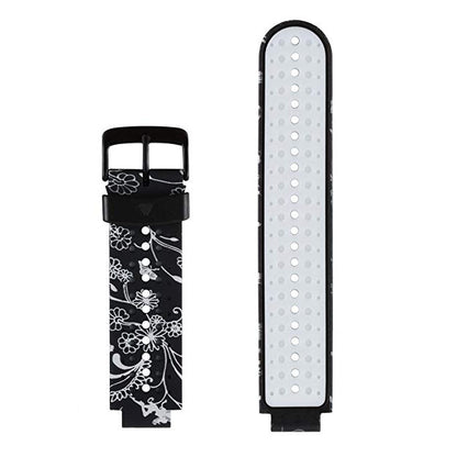 Silicone Sport Watch Band for Garmin Forerunner 235(Black) by bashfashion