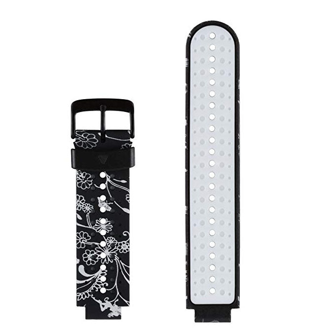 Silicone Sport Watch Band for Garmin Forerunner 235(Black) by bashfashion