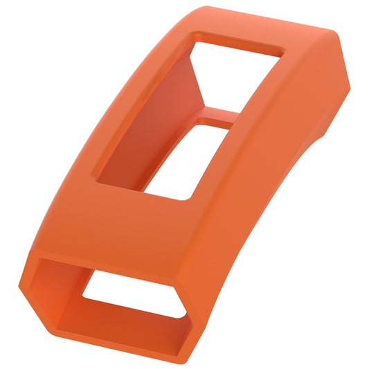 Intelligent Wearable Device, Solid Color Silicone Watch Protective Case for FITBIT Alta / HR(Orange) by ENKAY