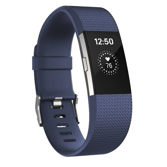 Square Pattern Adjustable Sport Watch Band for FITBIT Charge 2, Size: S, 10.5x8.5cm(Aurora Blue) by bashfashion