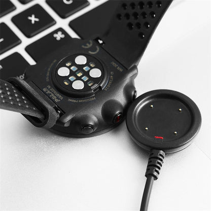 Smart Watch Charging Data Cable for POLAR Grit X / Ignite/ Vantage V / Vantage M Length : 1m(Black) by bashfashion