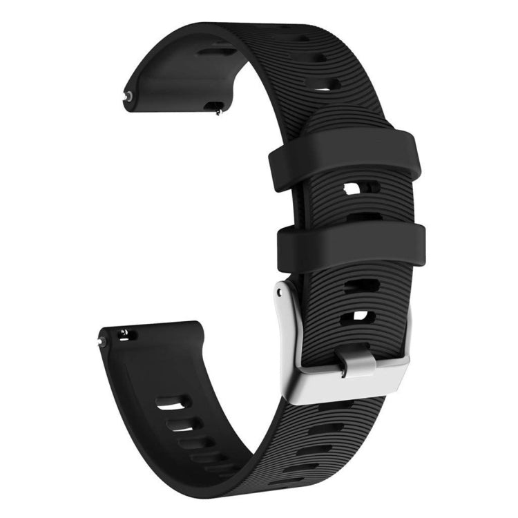 Smart Watch Silicone Watch Band for Garmin Forerunner 245(Black) by bashfashion