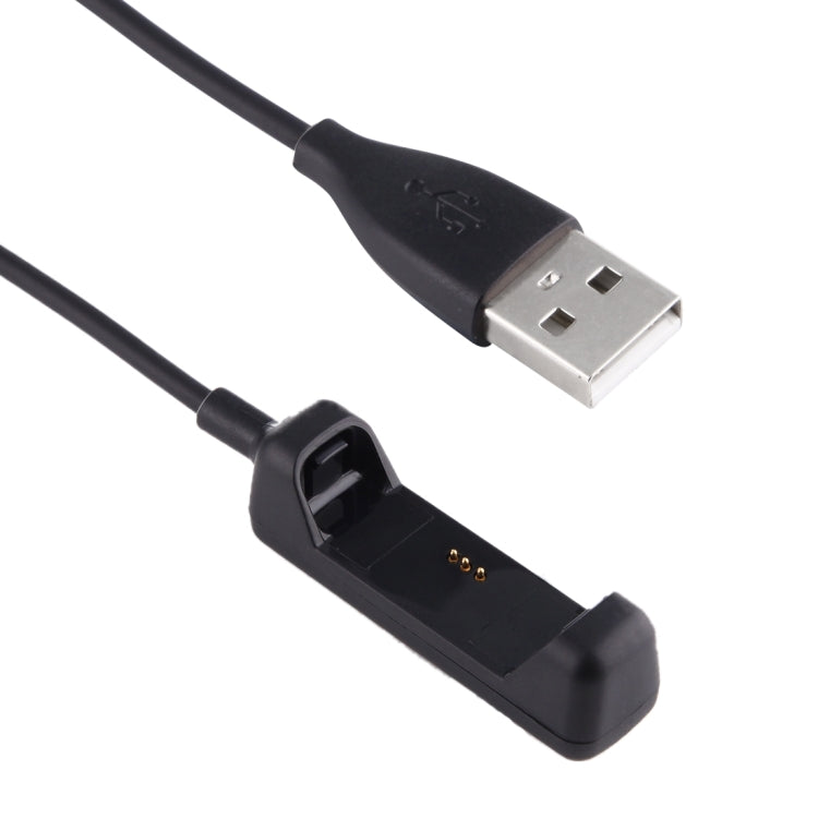 For Fitbit Flex 2 Replacement USB Charger Cable Charging Cord Line Tracker Wristband with Reset Function, Cable Length: about 17cm(Black) by bashfashion