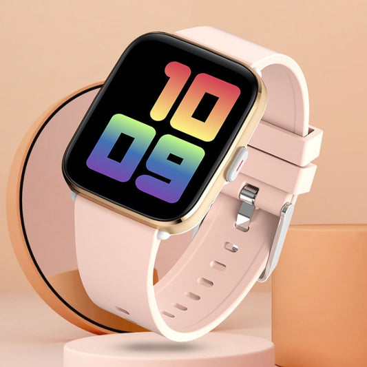 G12 1.7 inch IPS Screen Smart Watch, Support Bluetooth Calling / Body Temperature Monitoring (Pink) by bashfashion