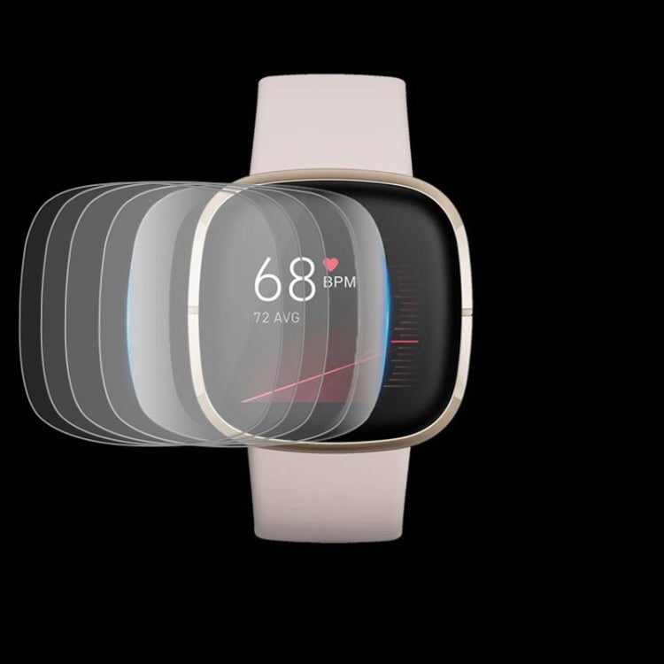 5 PCS for Fitbit Versa 3 / Sense TPU Soft Explosion-proof Screen Film by bashfashion