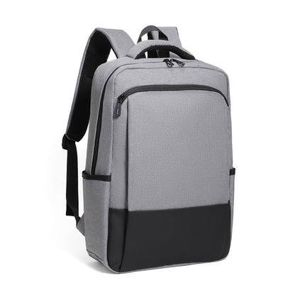 cxs-611 Multifunctional Oxford Laptop Bag Backpack(Light Grey) by bashfashion