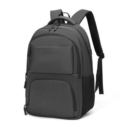 cxs-615 Multifunctional Oxford Laptop Bag Backpack (Dark Gray) by bashfashion