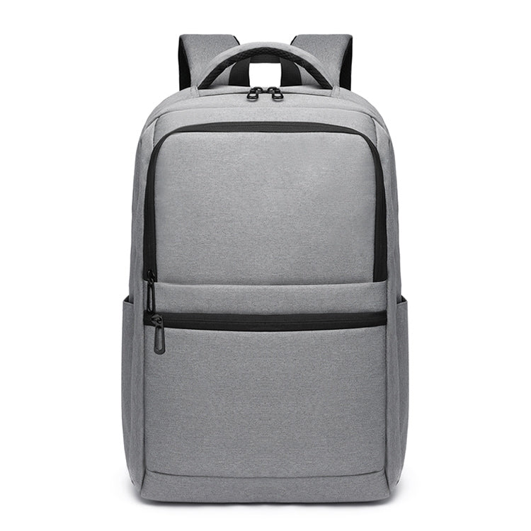cxs-619 Multifunctional Oxford Laptop Bag Backpack (Light Grey) by bashfashion