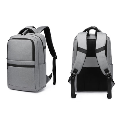cxs-619 Multifunctional Oxford Laptop Bag Backpack (Light Grey) by bashfashion