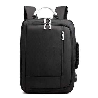 cxs-620 Multifunctional Oxford Laptop Bag Backpack (Black) by bashfashion